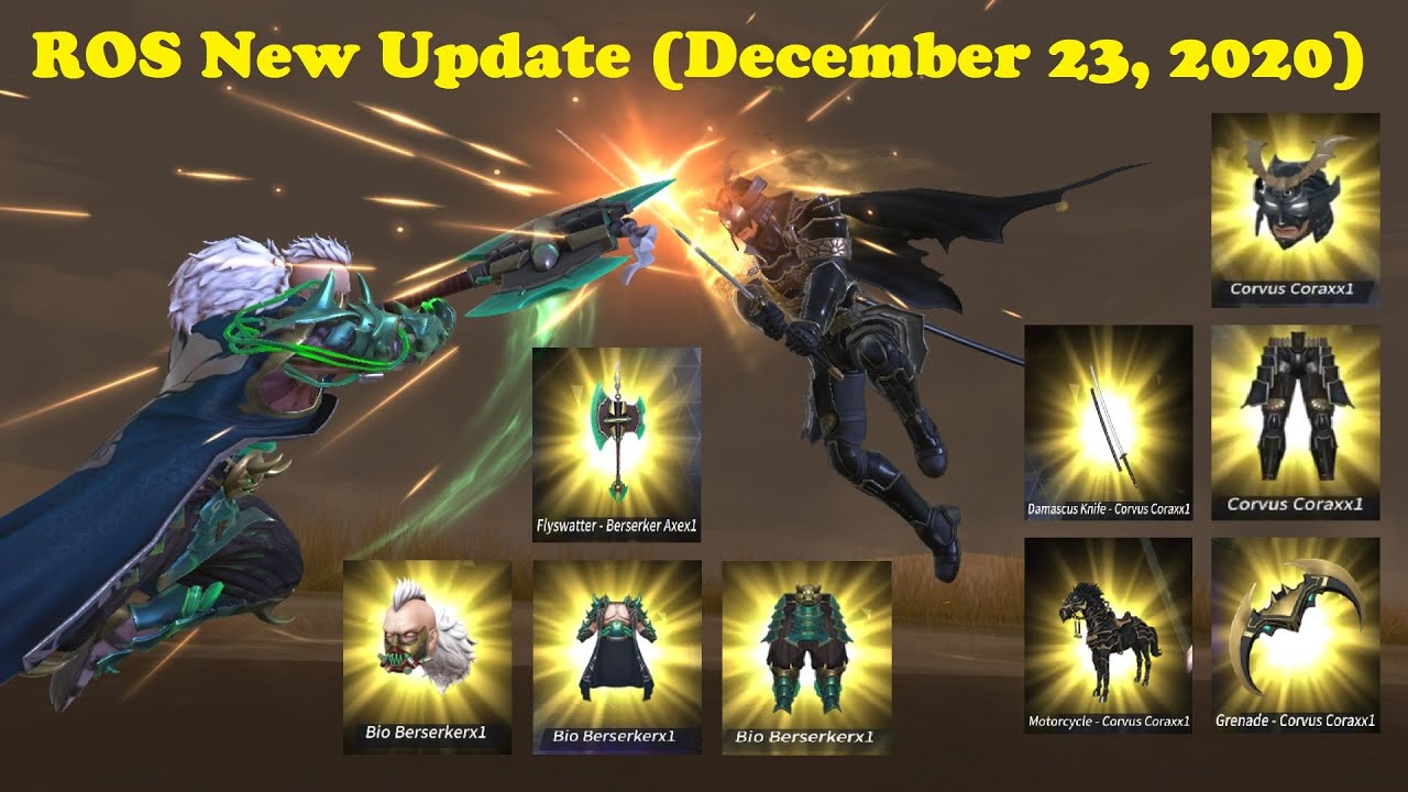 Spending 5k Diamonds | ROS - New Update (December 23, 2020) "Bio Berserker and Corvus Corax"