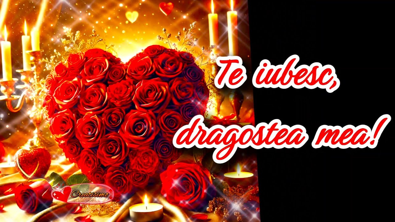 Dragostea Rabda Te iubesc, dragostea mea! ️ Declarație de dragoste💝 Mesaje frumoase ...