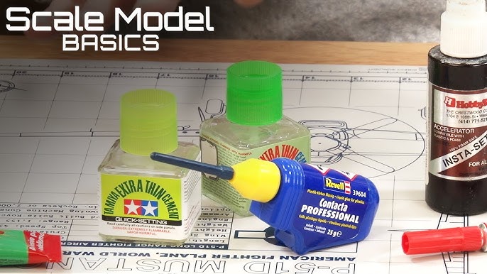 All about Plastic Model Kit Glues and Cement