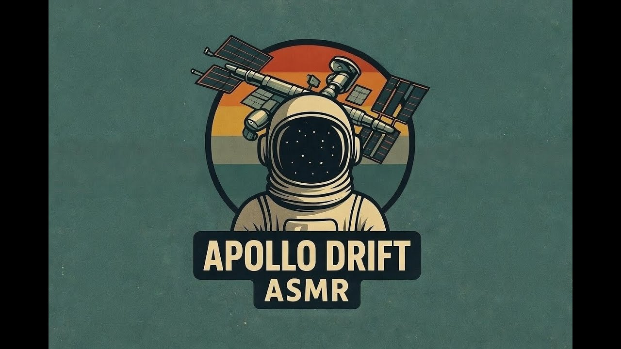 APOLLO DRIFT ASMR - VIDEO #4 ISS and Earth Views with Ambient Sounds