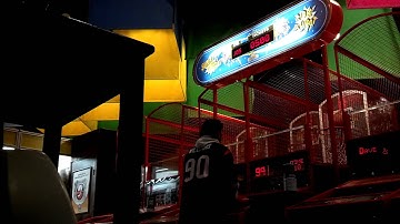 Crazy guy at Dave and Buster