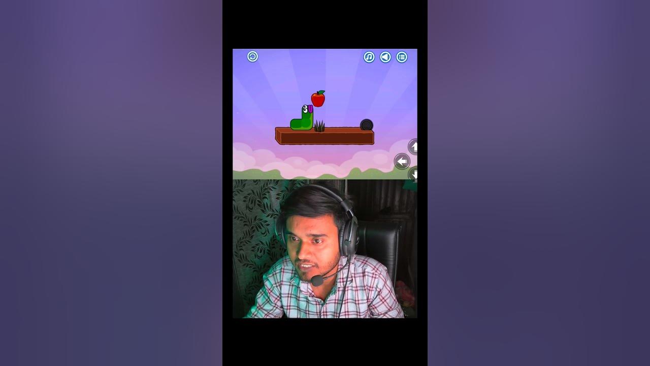 Apple Worm (Level 21) How To Complete / Easy Gaming / shorts gaming