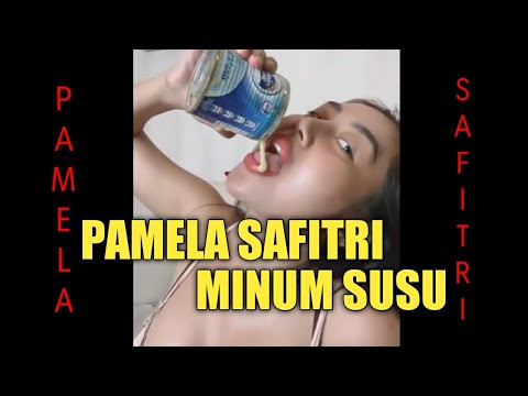 BIGO LIVE: PAMELA SAFITRI MINUM SUSU