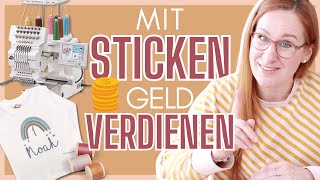 💡Business mit STICKEN? JA!! Welche Stickmaschine brauche ich? welchen Großhändler? Tips &amp; Erfahrung