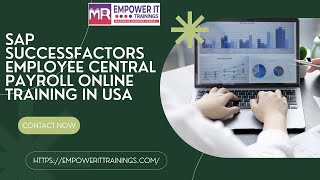 SAP SuccessFactors Employee Central Payroll  Training in USA |Sap SuccessFactors ECP Training in USA
