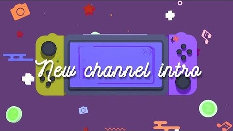 New channel intro😇 #gaming #intro