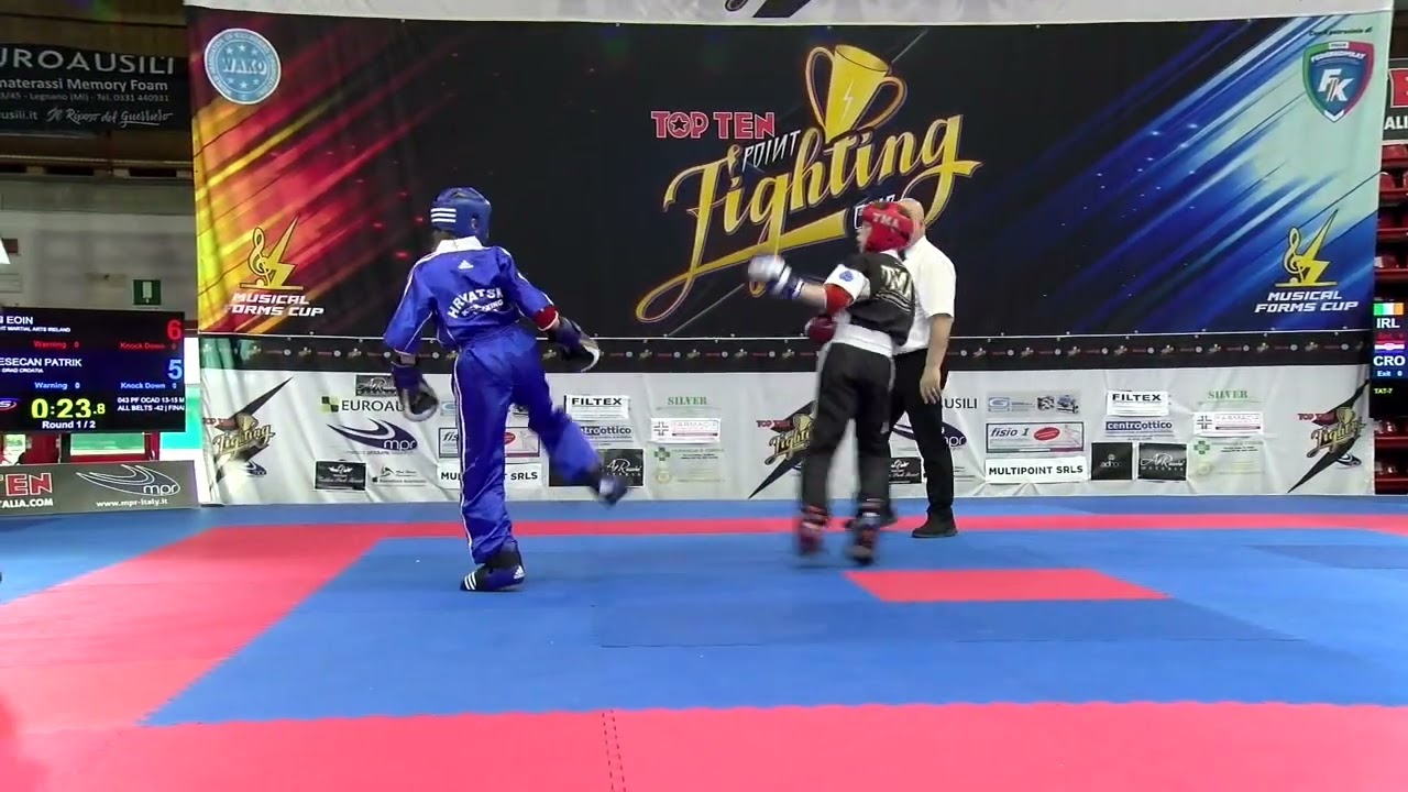Eoin Finn v Patrik Presecan Pointfighting Cup 2023