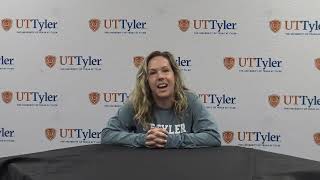 UT Tyler Head Volleyball Coach Lyndsay Mashe (8.29)