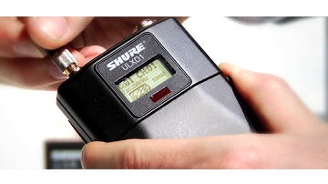 Shure ULX-D Digital Wireless System: Detachable Antennas