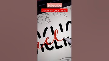 Amelia - Comment your name #shorts #shortsvideo #handwriting #cursive #calligraphy #trending #viral