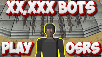 I found out how many bots there are in OSRS