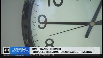 Proposed bill aims to end daylight saving time in California thumbnail