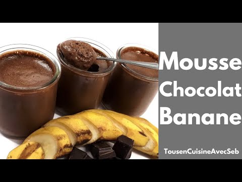 Vidéo: Mousse Chocolat Banane