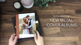 Premium Metal Cover Photo Albums