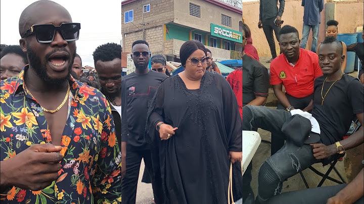 Vivian Jill,Dr likee, Nkansah lilwin & all stars in tears at Tiktoker Ahoufe’s funeral in Kumasi