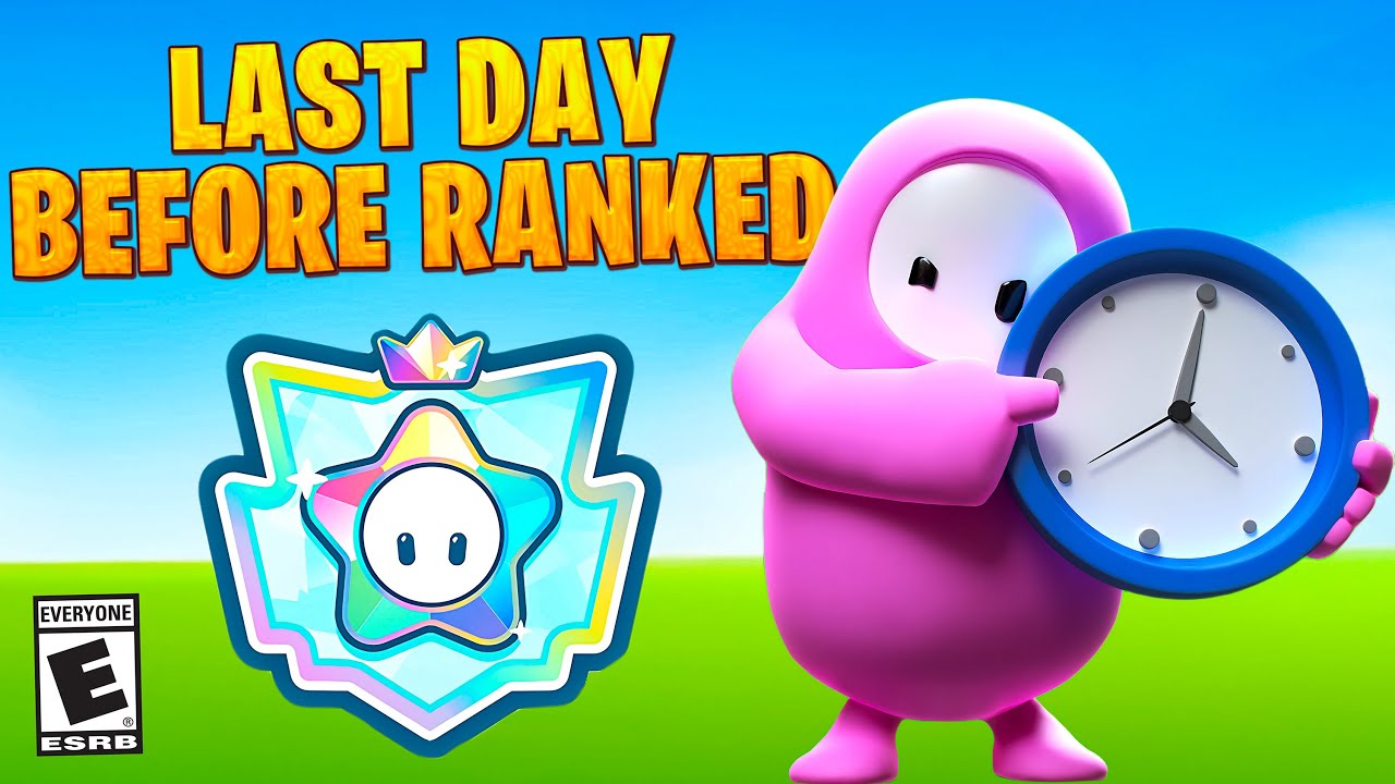 Fall Guys LAST DAY😭 - ⭐NEW RANKED LEADERBOARD Customs With Viewers Live ...