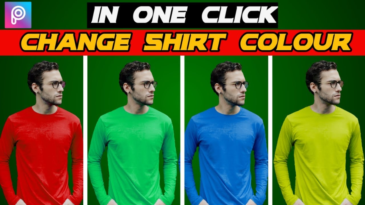 change  shirt color in one click|subscribe my channel|