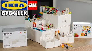 IKEA LEGO BYGGLEK ça vaut quoi ? Les boites de rangement  modulables Review Unboxing