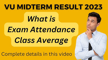 VU Midterm result 2023, class average, exam percentage, how to check vu midterm result, #vu #result