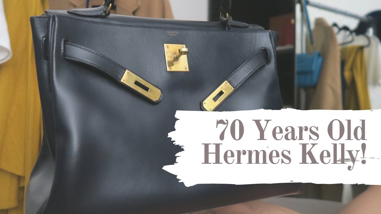 Vintage Hermes Kelly Bag 35 - Fully Restored