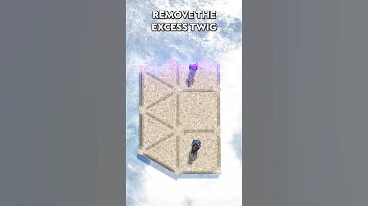 How to make a PIXEL GAP LOOT room in RUST! #shorts