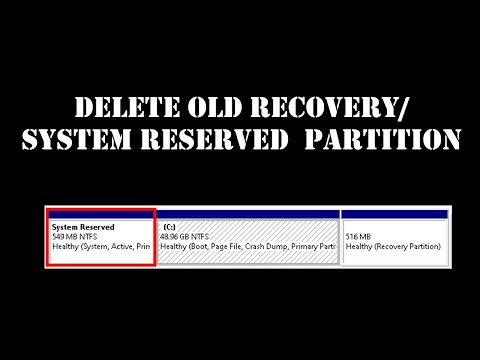 Delete Old Recovery Partition in Windows 10 (Legacy BIOS) hqdefault
