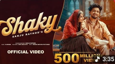 Shaky (Official #Video)Sanju RathodFt. Isha Malviya |G-Spark |New#Marathi Songs 2026