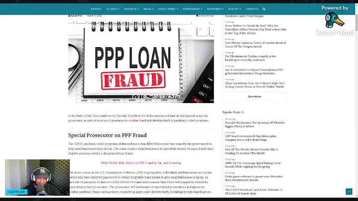 .PPP Fraud bill  by President Biden to change the Statute of Limitations up to 10 yrs