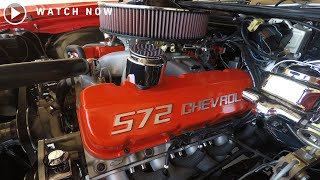 'Revving Up the Beast: 572 c.i. Cold Start on a Stunning Chevelle SS'