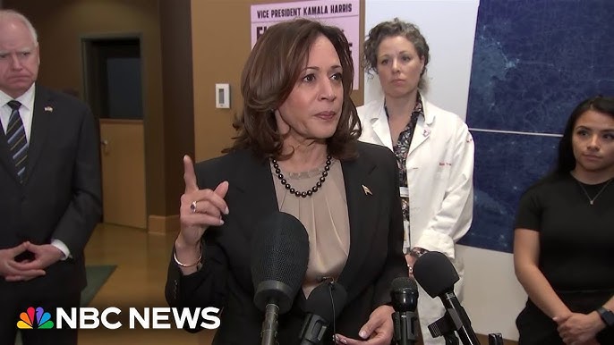 Harris Speaks After Visiting Planned Parenthood Clinic In Minnesota