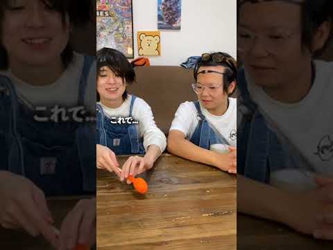 風船の中に風船を入れる方法がスゴい！ #Shorts