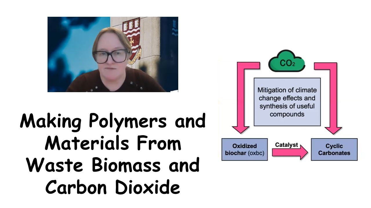 Making Polymers and Materials From Waste Biomass and Carbon Dioxide