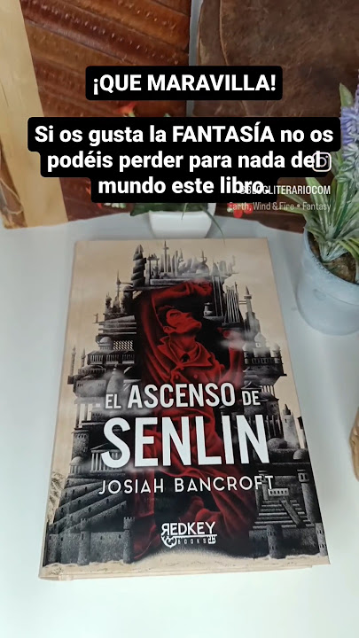 EL ASCENSO DE SENLIN #libros #librosrecomendados #literatura #megustaleer  #fantasybooks #booklover 