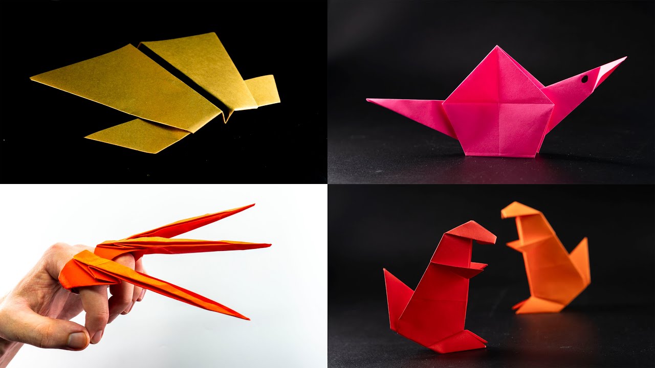 4 ideas fáciles y geniales de origami y manualidades con papel #50