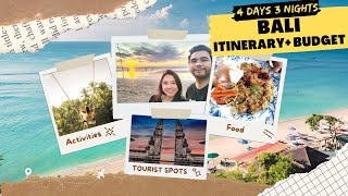 [ENG SUB] 4D3N BALI ITINERARY, BUDGET, TRAVEL TIPS 2023