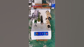 Small slitting rewinding machine