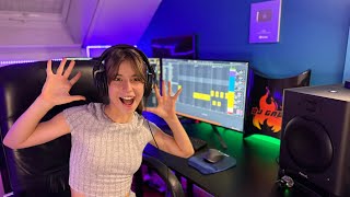 I making my new TECH HOUSE track in my new STUDIO