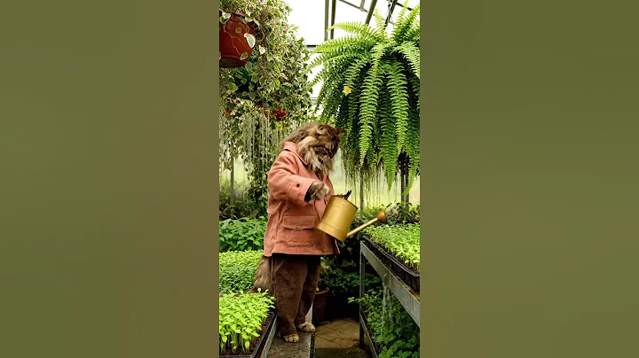 Video 11739701: forest cat, cat garden