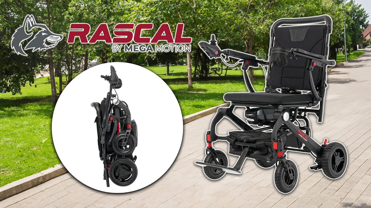 Rascal Carbon Cruiser Folding Electric Wheelchair – Lightweight ...