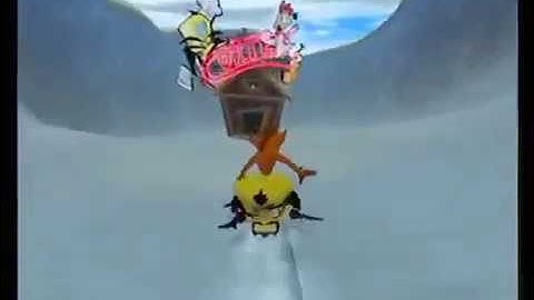 Crash Twinsanity  Run Slip Slide Icecapades