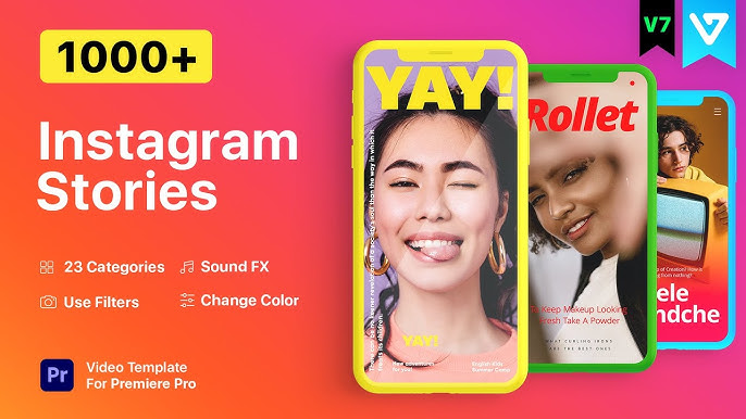 1000+ Instagram stories Premiere Pro Templates - YouTube free-premiere-pro-instagram-template-downloads-mixkit