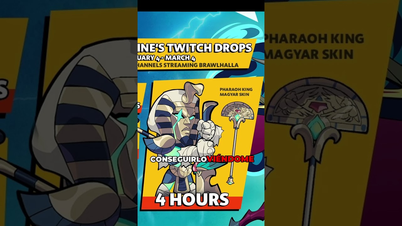 Skin GRATIS de Magyar, Emote y más en Drops! | Brawlhalla