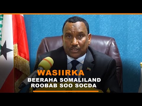 Wasiirka Beeraha Somaliland oo ka Hadlay Roobab ku soo Wajahan Dalka.