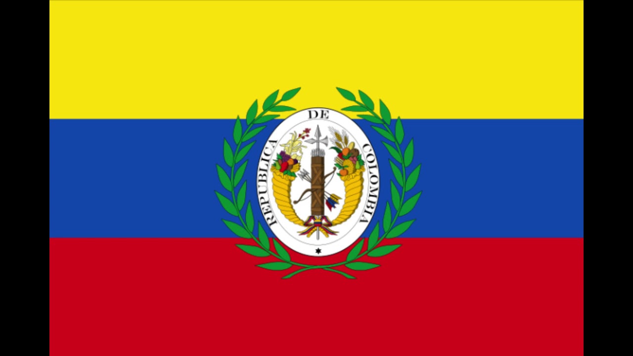 La Evolucion De La Bandera De Colombia Youtube