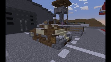 Minecraft WW2 Build Tutorial: Sherman Firefly