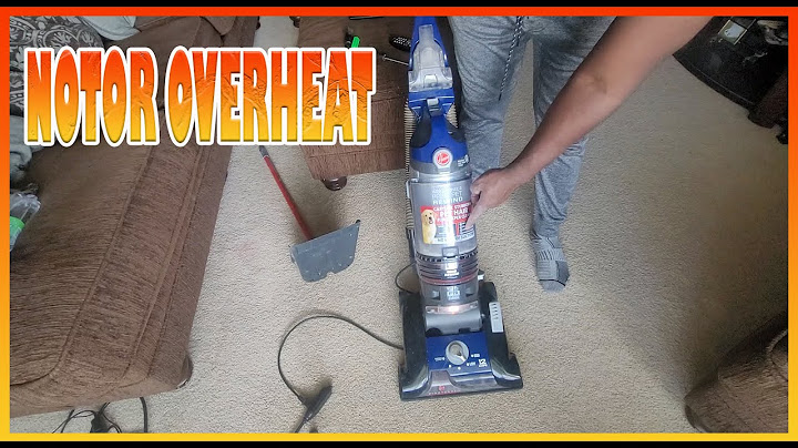 How To Fix Hoover Windtunnel Vacuum That Turns Off After Short Use