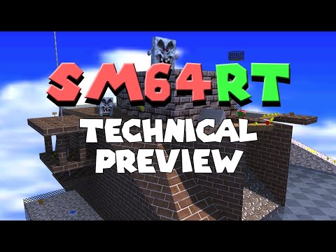 Super Mario 64 Ray Tracing (sm64rt) - Technical Preview Trailer