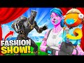 I let a 9 YEAR OLD Host my FASHION SHOW! (Fortnite)