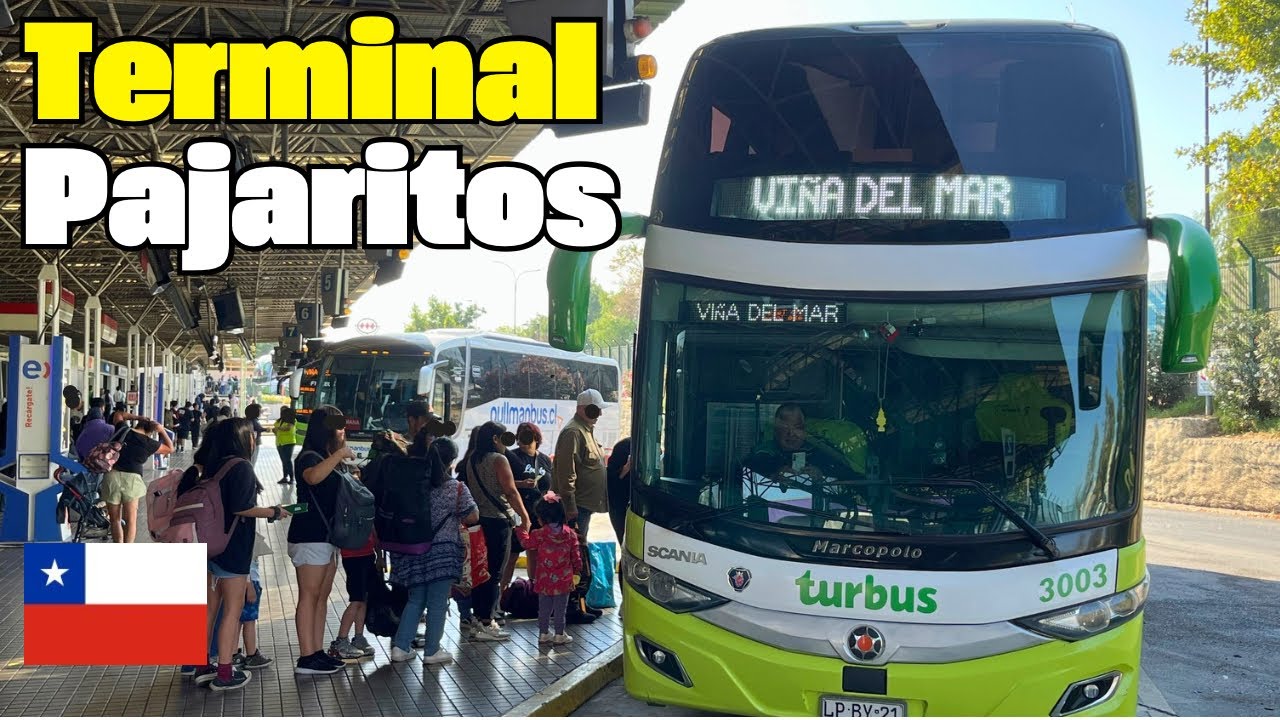 Recorriendo El Terminal de Buses Pajaritos, Santiago de Chile