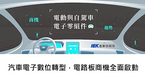 汽車電子數位轉型，電路板商機全面啟動  羅宗惠 - 天天要聞